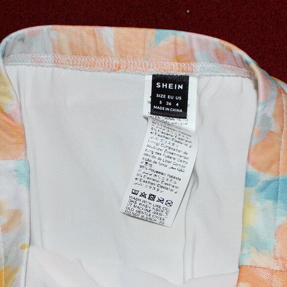 2 for $10 Multi-Colored Ruched Bodycon Mini Skirt X Small - Picture 7 of 7